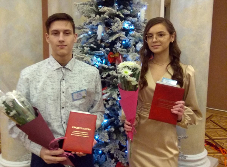 Виктор Савицкий и Полина Володько