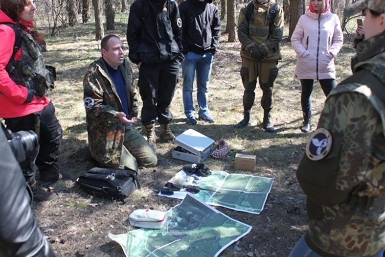 слева направо: Татьяна Князева, Надежда Кирдик, Ольга Семенюк и Екатерина Пахомова