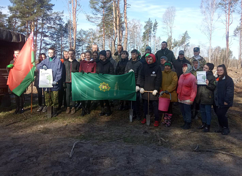 Савичский сельсовет принял участие в Неделе леса