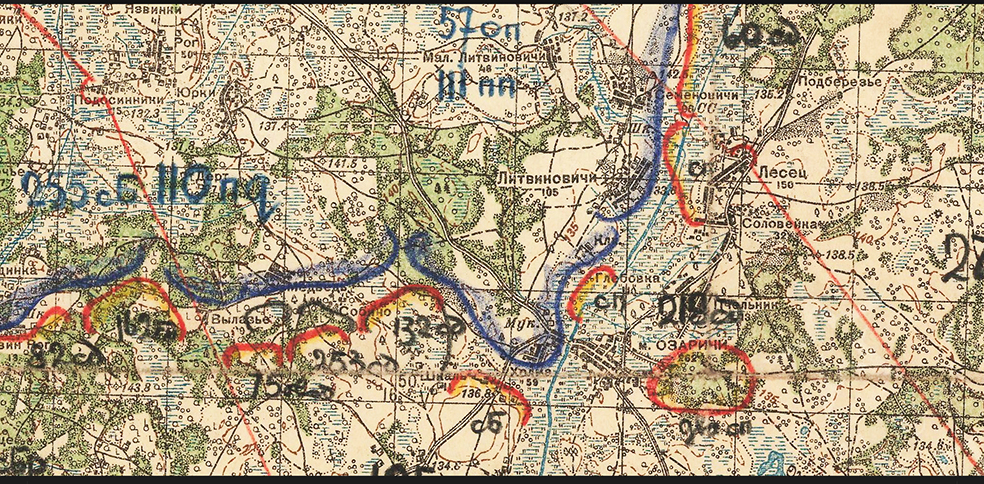218 сд под Озаричами