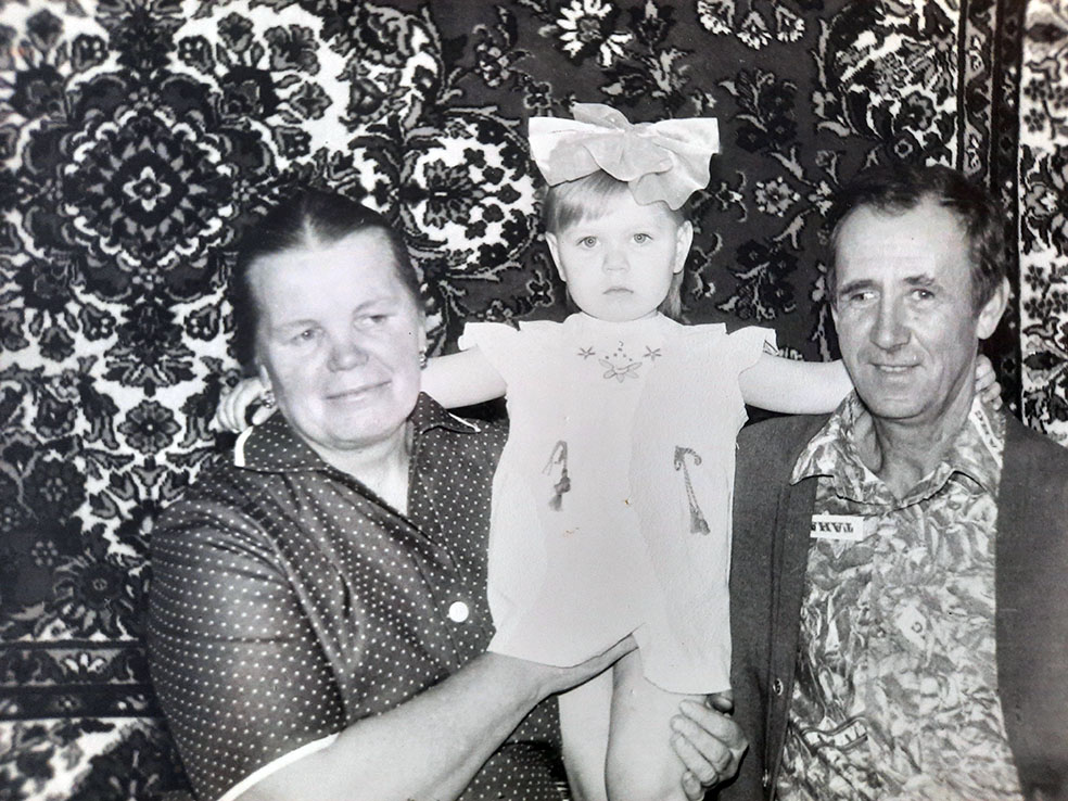 Соловьяны с дочерью Жанной 