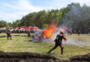 На базе района прошли республиканские соревнования по лесопожарному мастерству