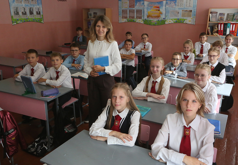 Лауреат конкурса профессионального мастерства «Учитель года Республики Беларусь» Ольга Афанасьева