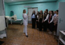 В рамках профориентации старшеклассники гимназии посетили Калинковичскую ЦРБ