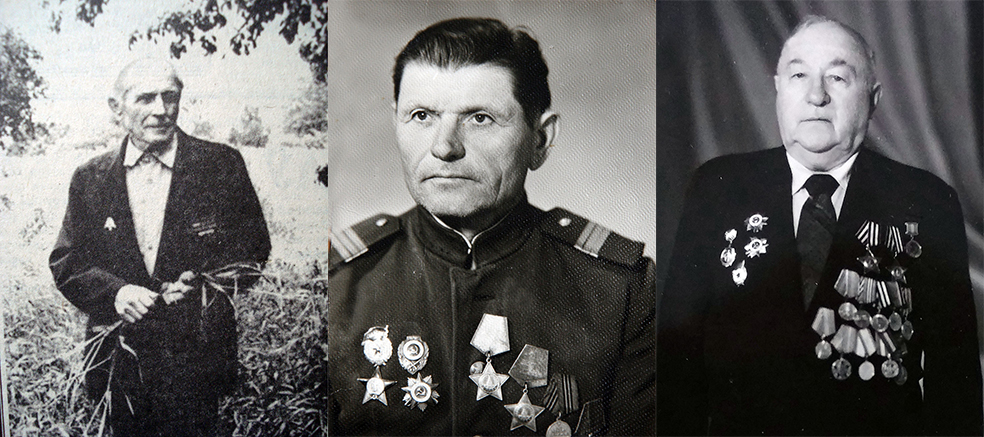 Иван Данилович Курченок, Алексей Исакович Силивончик, Файка Гиршевич Гомон 