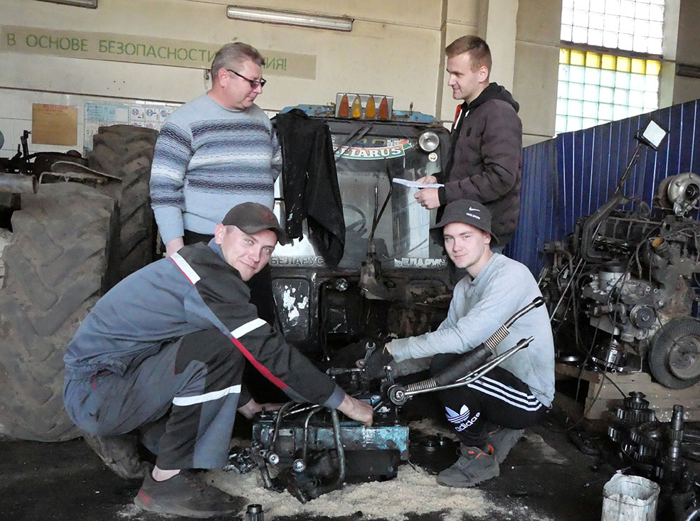 Даниил Стома, Павел Лешко, Александр Тарабанько, Владимир Борисенко