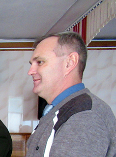 Сергей Старостов на переднем плане