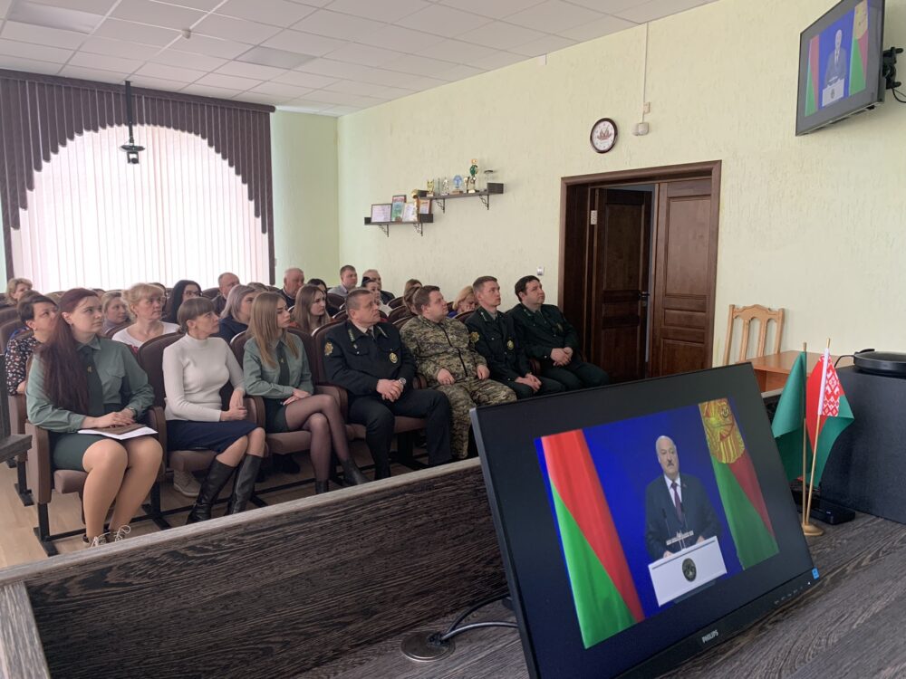 Коллектив Калинковичского лесхоза