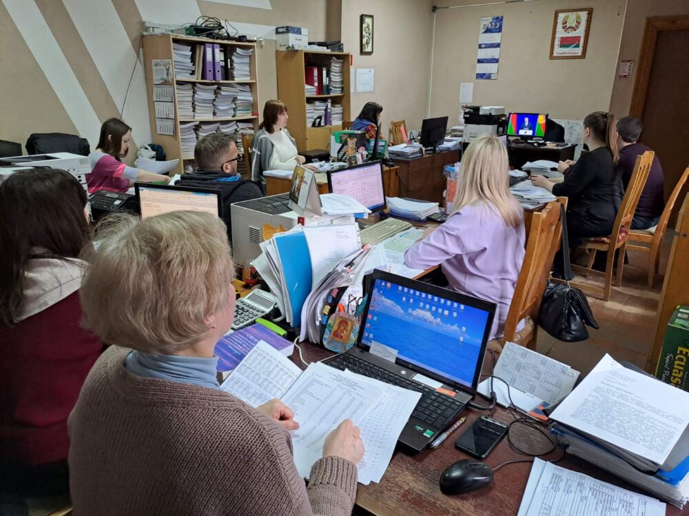 Работники Бюджетного центра