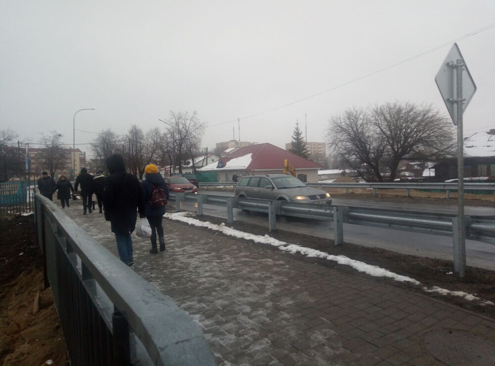 Обновленный мост по ул. Советской