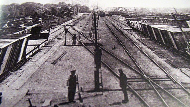 : участок Полесской железной дороги в районе станции Калинковичи, 1920 год